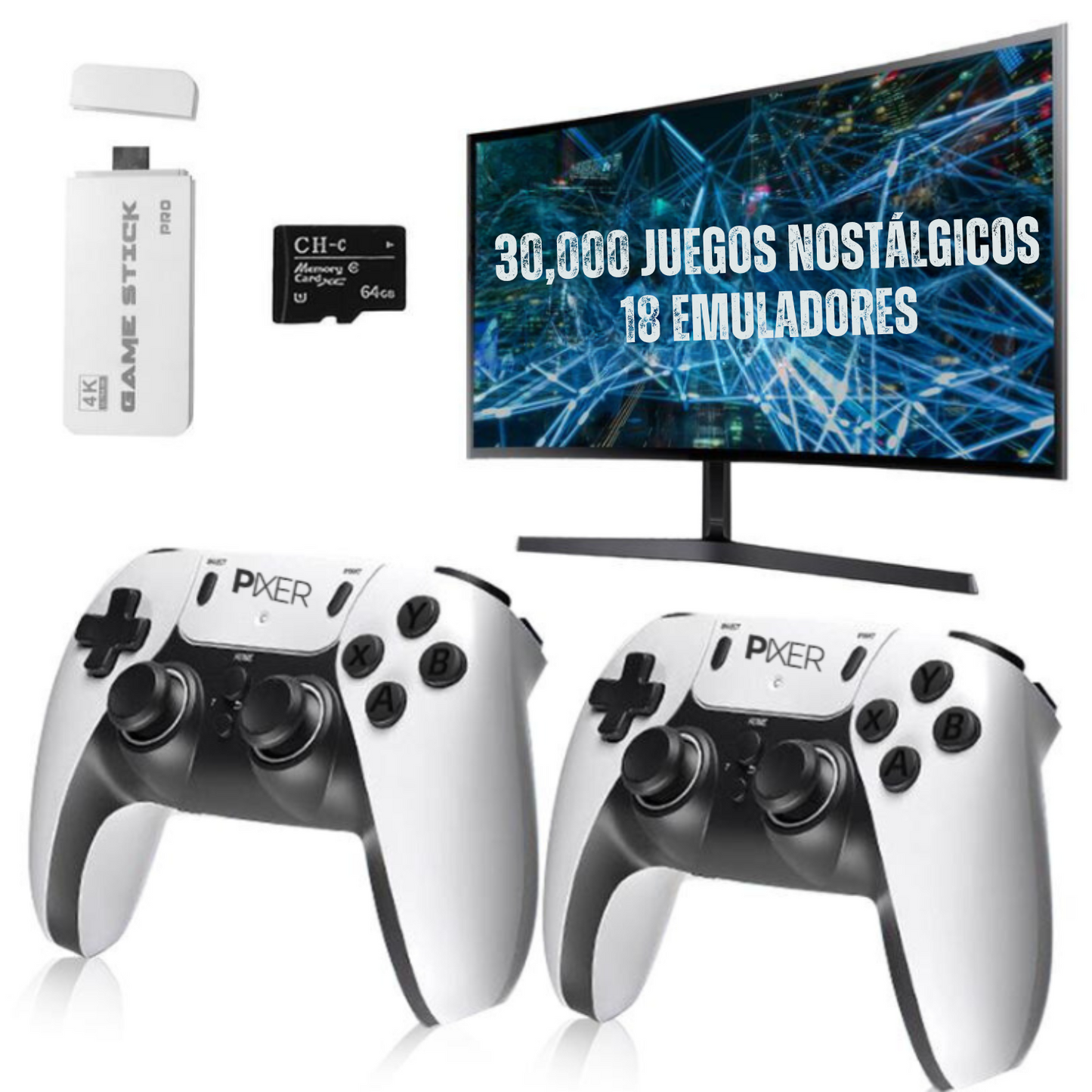 30,000+ consolas de videojuegos